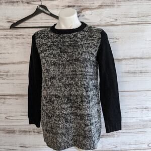 Collective Concepts Marbled black Sweater sz M